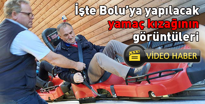 İşte yamaç kızağının görüntüleri