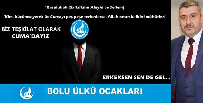 Ülkücülerden erkeklere çağrı var