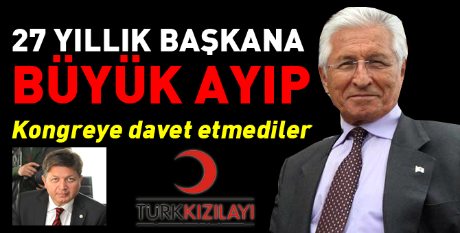 27 yıllık başkana büyük ayıp