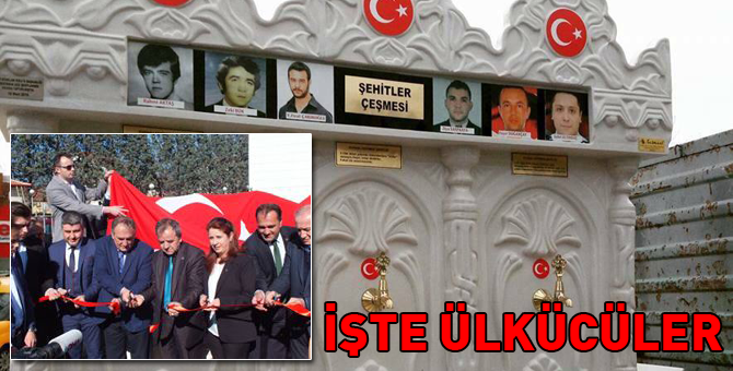 Ülkücülerden muhteşem çeşme