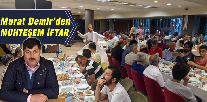 BMS Gurup'tan muhteşem iftar