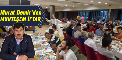 BMS Gurup'tan muhteşem iftar