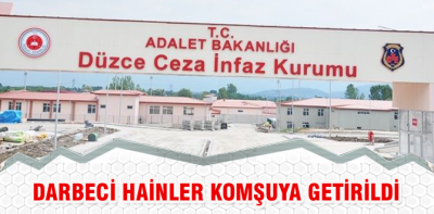 Darbeci paşalar Düzce'ye getirildi