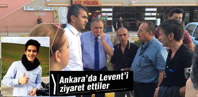 Doğanay Levent'i Ankara'da ziyaret etti