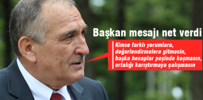 Bolu ile Geredeyi karşı karşıya getirmeye çalışanlara seslendi