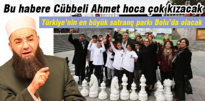 Türkiye’nin en büyük satranç parkı Bolu’da olacak
