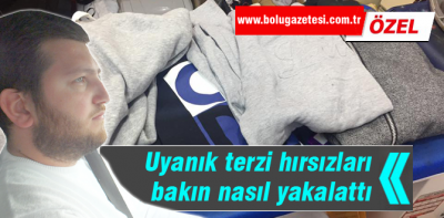 Uyanık terzi hırsızları böyle yakalattı