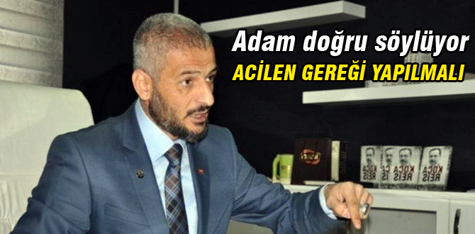 Mahmut Alan dikkat çekti