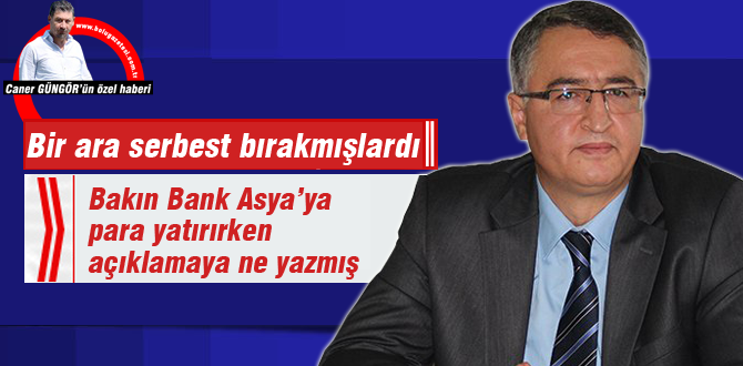 Altıntaş 'İnadına' yazarak EFT yapmış