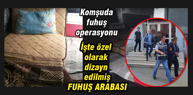 Fuhuş için araba dizayn etmişler