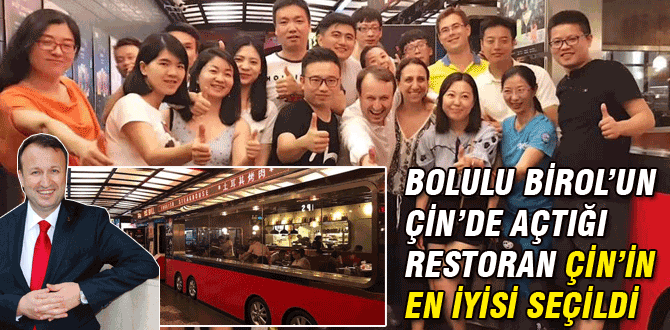 Bolulu aşçı Çin'in bir numarası oldu