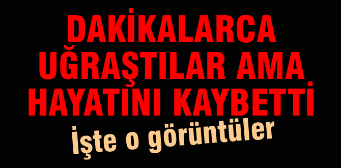 İşte kaza sonrası yaşananlar