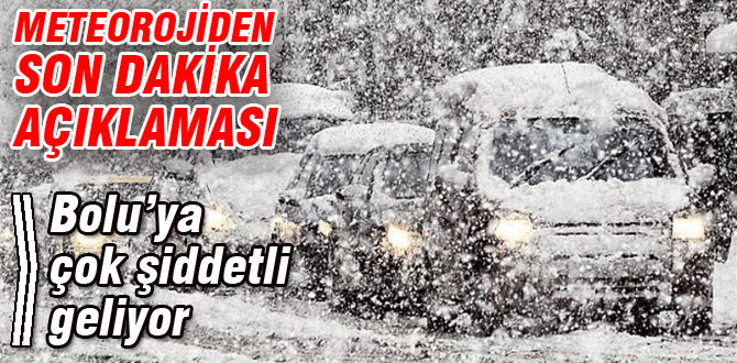 Meteorolojiden son dakika açıklaması