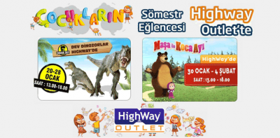 Sömestr coşkusu HighWay Outlet AVM 'de