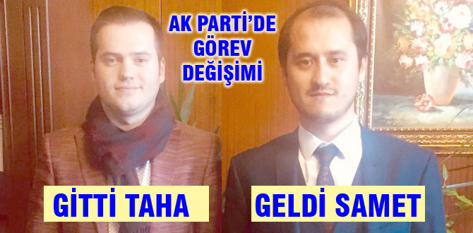 AK Parti'de görev değişimi