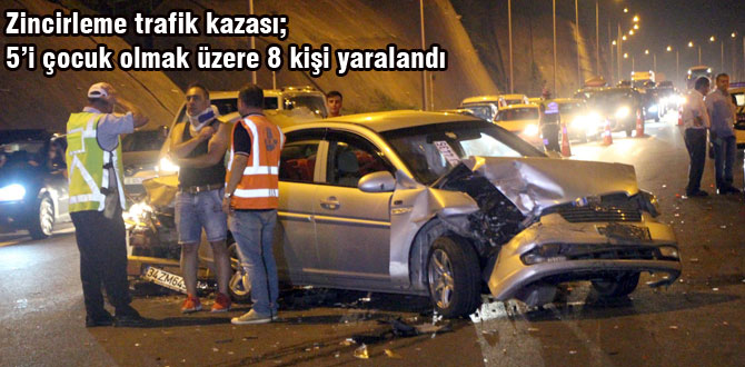 Zincirleme trafik kazası