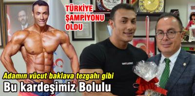 Bolulu sporcunun büyük başarısı