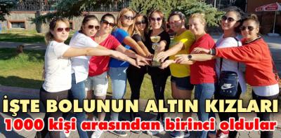 Bin kişi arasında birinci oldular