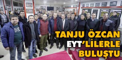 Tanju Özcan EYT'lilerle buluştu