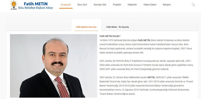 fatihmetin.net hizmete girdi