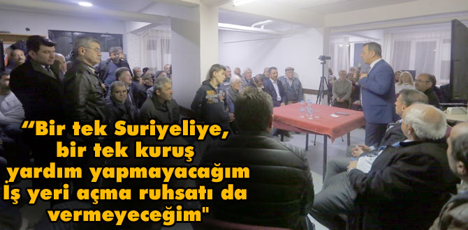 Belediye bütçesi Suriyelilere kapalı