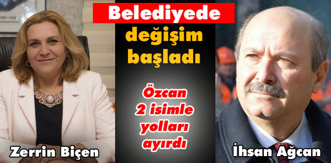 Belediyede değişim başladı