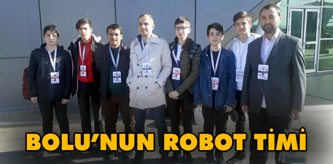 Bolu'yu robot yarışmasında temsil edecekler