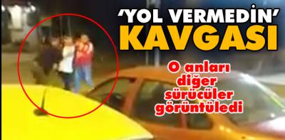 'Yol vermedin' kavgası