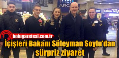 Bakan Soylu'dan sürpriz ziyaret