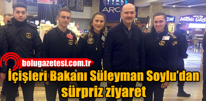 Bakan Soylu'dan sürpriz ziyaret