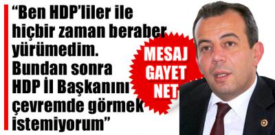 Başkan Özcan HDP'ye tavrını net koydu