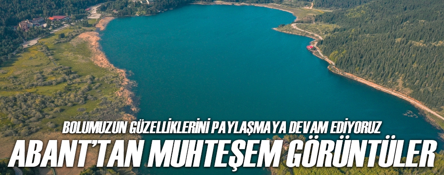 BOLU ABANT'I BİRDE DRONE İLE İZLEYİN