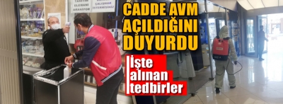 CADDE AVM'DE AÇILDI