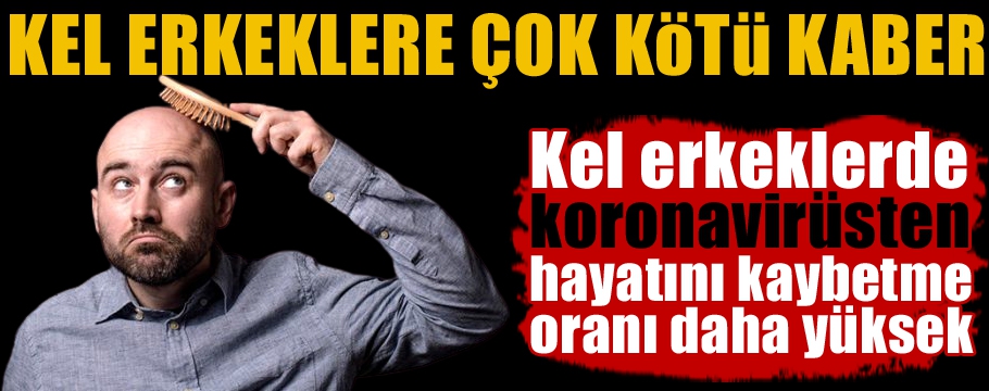 Kel erkeklere çok kötü haber