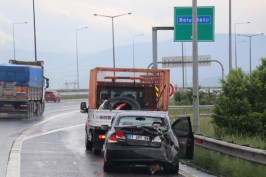 TEM'de zincirleme trafik kazası