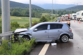 TEM'de zincirleme trafik kazası