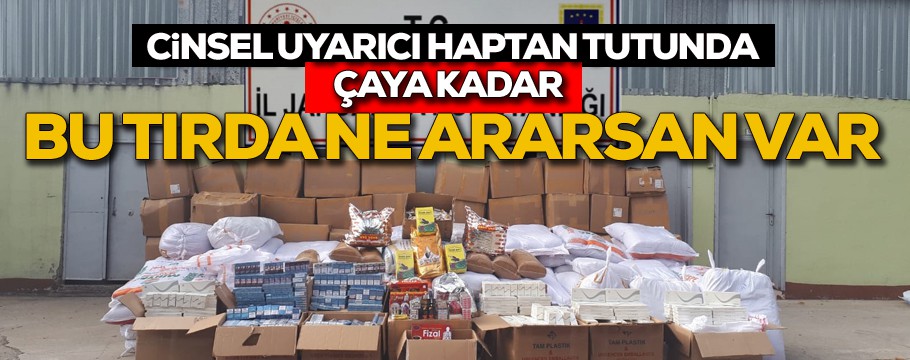 Uyarıcı ilaçtan çay'a ne ararsan var