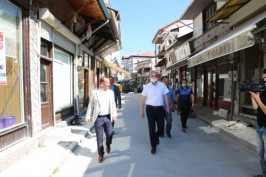 Bolu Belediyesinden Mudurnu'ya kaliteli yol