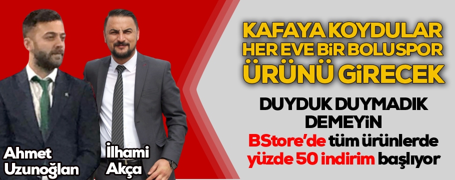 Boluspor'da dev kampanya