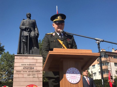 30 AĞUSTOS ZAFER BAYRAMI TÖRENLE KUTLANDI