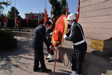 30 AĞUSTOS ZAFER BAYRAMI TÖRENLE KUTLANDI