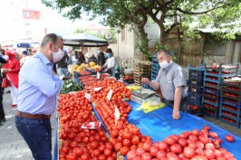 Başkan Sümer mahallesinde