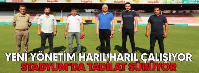 Harıl harıl çalışıyorlar