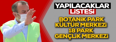 İşte Başkan Özcan'ın yapılacaklar listesi