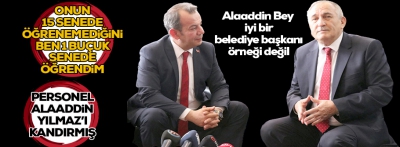 Başkan Özcan, "Alaaddin beyi kandırmışlar"