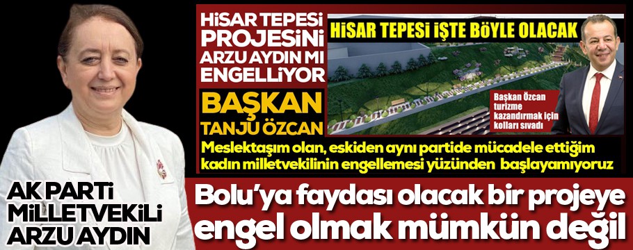 Aydın'dan Hisar Tepesi iddialarına cevap