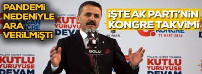 AK Parti'de kongreler başlıyor