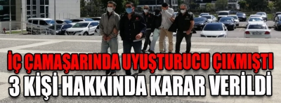 İç çamaşırında uyuşturucu çıkmıştı