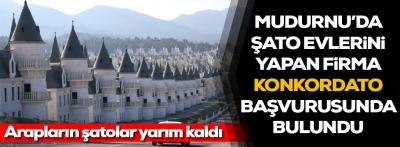 Bolu'da Araplara yapılan şatolar yarım kaldı