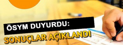 ÖSYM KPSS lisans sonuçları açıklandı!